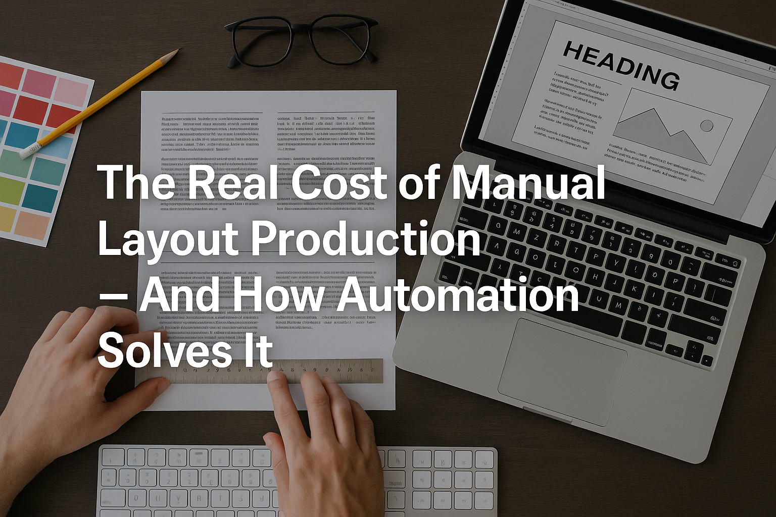 The Real Cost of Manual Layout Production — And How Automation Solves It